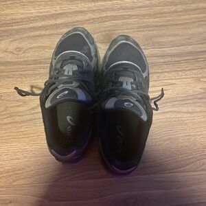 Asics Black and Gray Sneakers